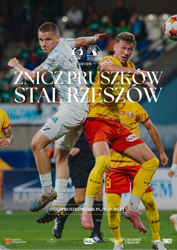 Bilety MKS Znicz Pruszków vs Stal Rzeszów
