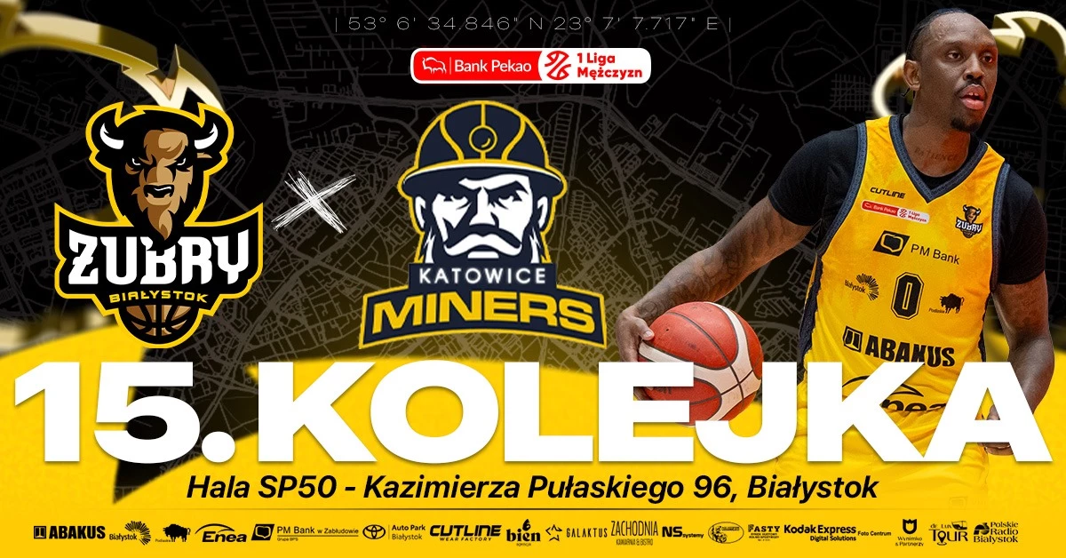 Żubry Abakus Okna Białystok vs Miners Katowice